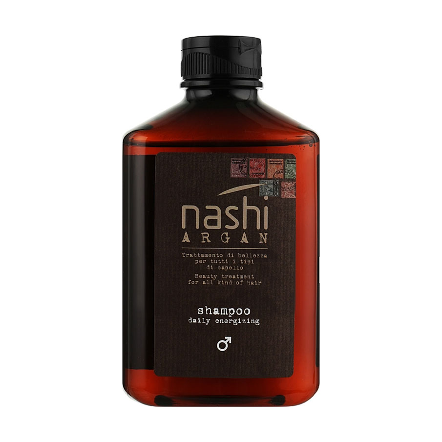 Чоловічий енергетичний щоденний шампунь Nashi Argan Shampoo Daily Energizing, 250 мл